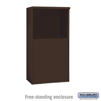 Thumbnail for Free-Standing Enclosure - for 3706 Double Column Unit - Bronze