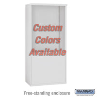 Thumbnail for Free-Standing Enclosure - for 3710 Double Column 4C Horizontal Mailbox Unit - Custom Color