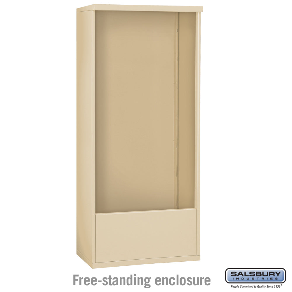 Free-Standing Enclosure - for 3716 Double Column Unit - Sandstone