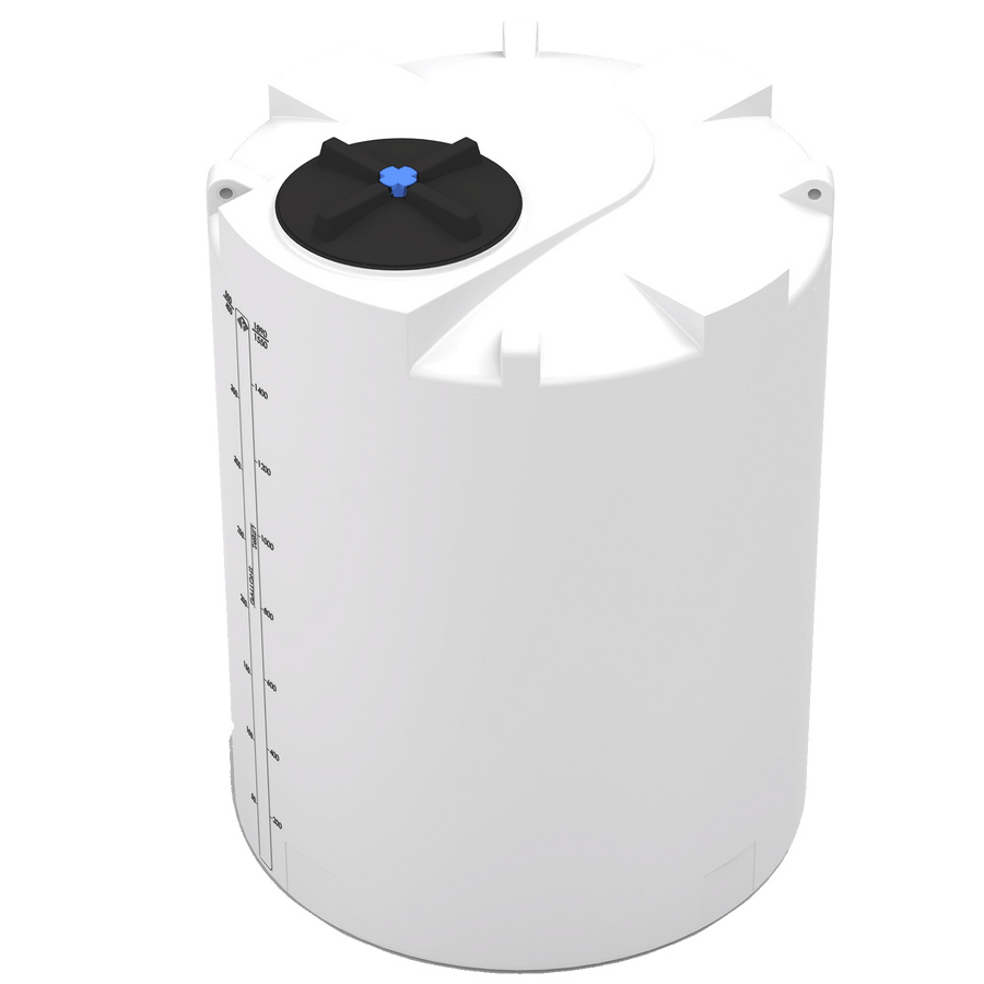 400 GAL PROCHEM® PROCESS CHEMICAL TANK - XLPE 1.9 - NATURAL  - DIA 47" x HGT 62" - LID 16"