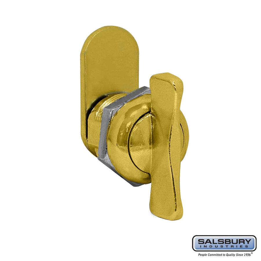 Thumb Latch - Option for Locking Column Mailbox and Modern Mailbox - Gold Finish