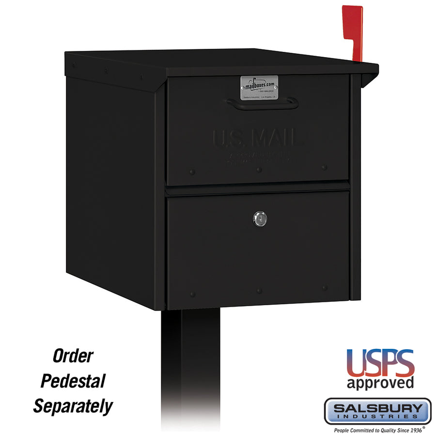 Roadside Mailbox - Black