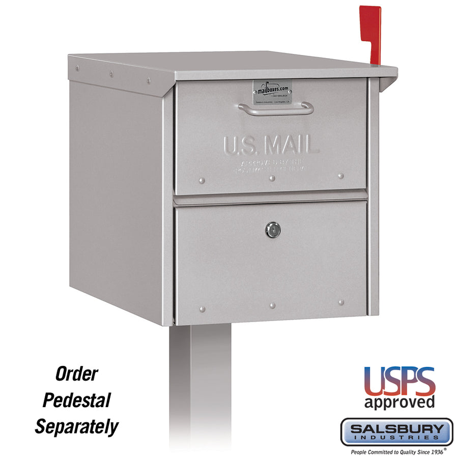 Roadside Mailbox - Silver