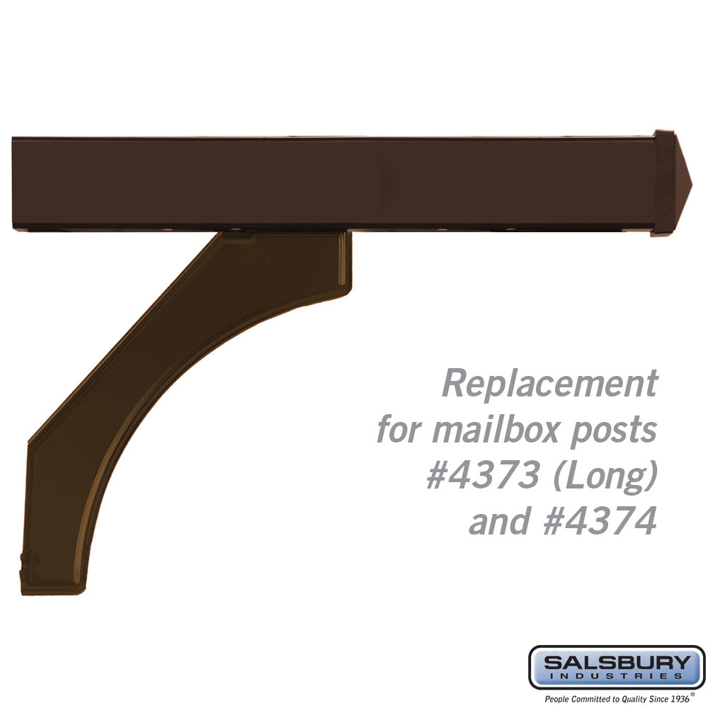 Arm Kit - Replacement for Deluxe Post for (2) Roadside Mailboxes - Bronze