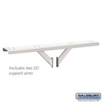 Thumbnail for Spreader - 4 Wide with 2 Supporting Arms - for Roadside Mailboxes - White