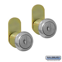 Thumbnail for Lock Set - (2) Standard Replacement Locks (Keyed Alike) - for Roadside Mailbox, Mail Chest and Mail Package Drop - with (2) Keys Each