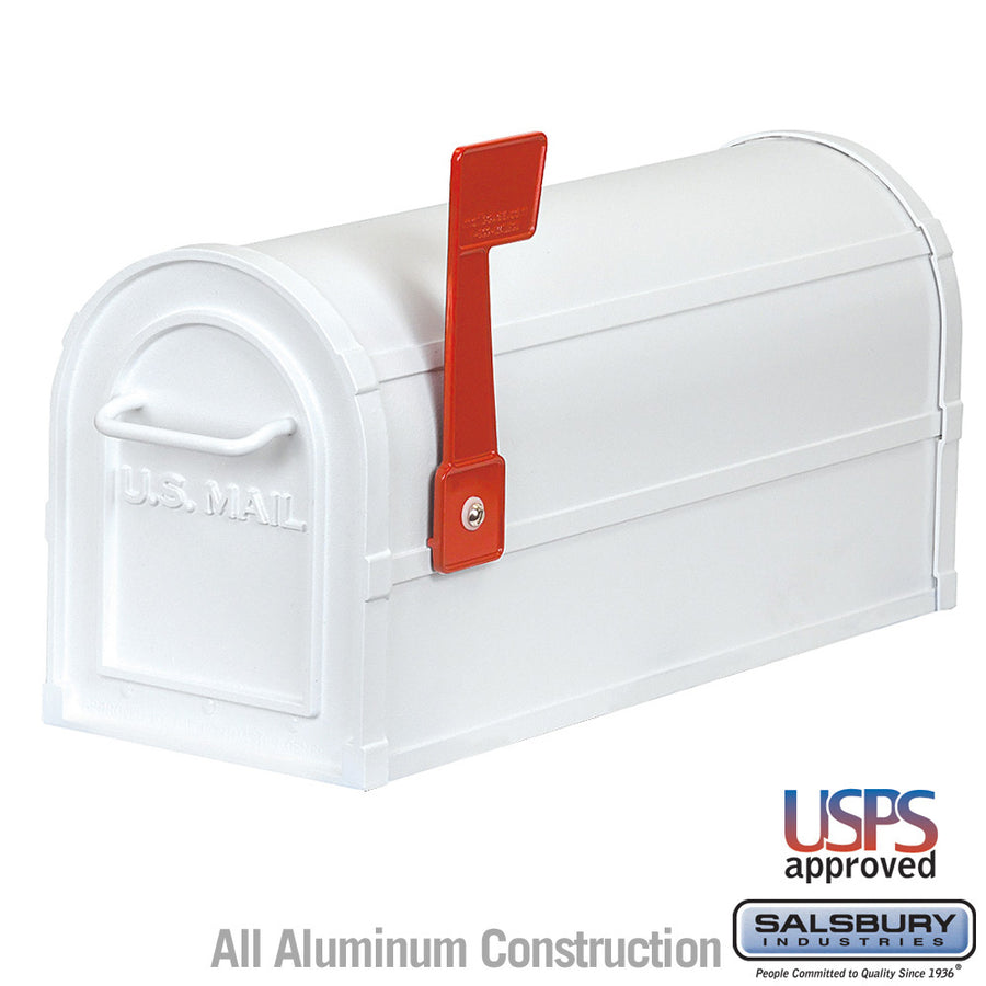 Heavy Duty Rural Mailbox - White