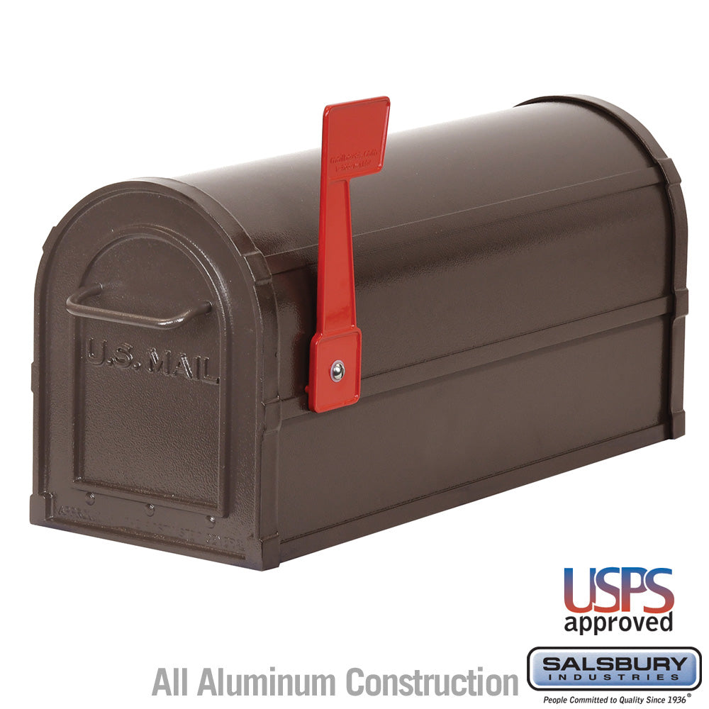 Heavy Duty Rural Mailbox - Bronze