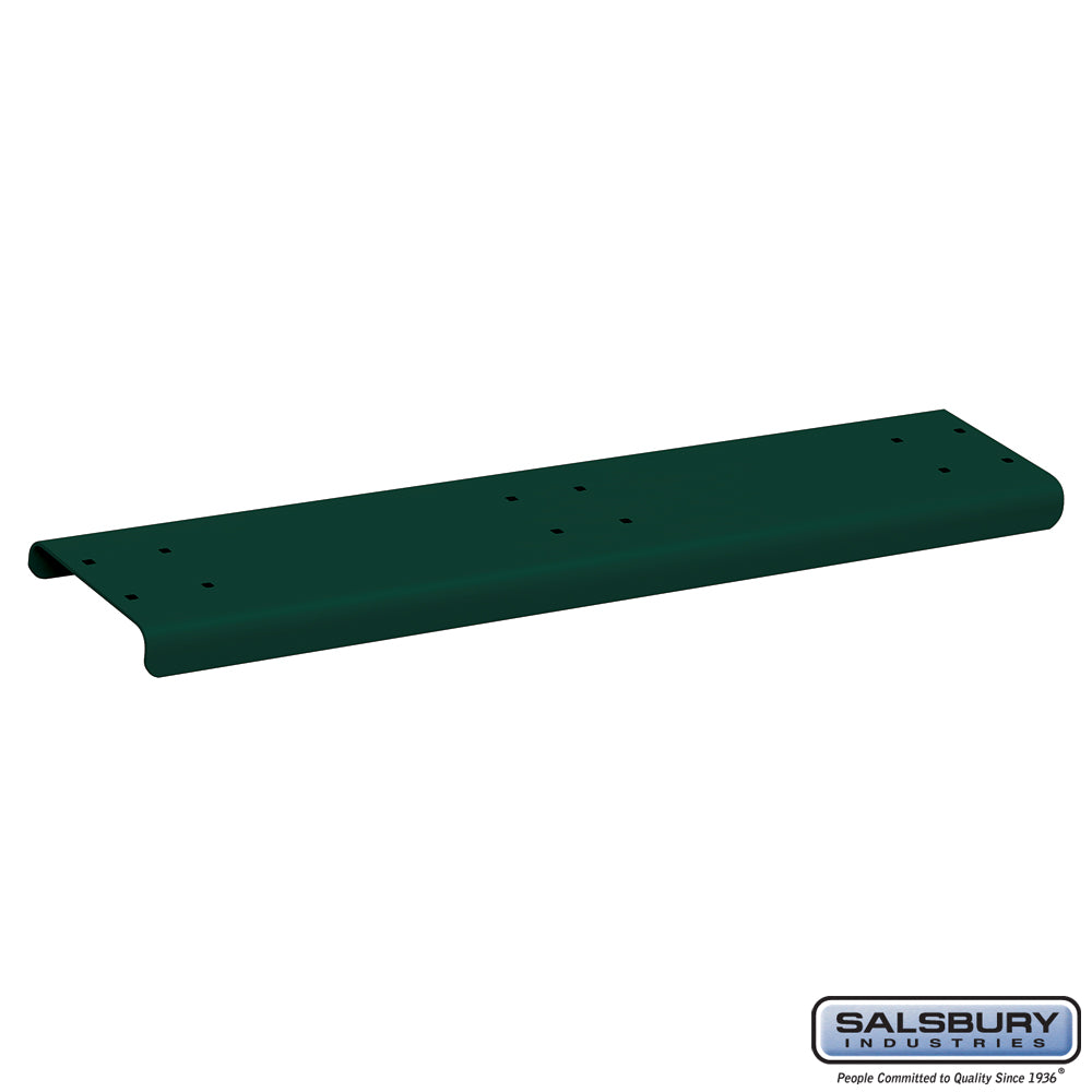 Spreader - 3 Wide - for Rural Mailboxes and Townhouse Mailboxes - Green