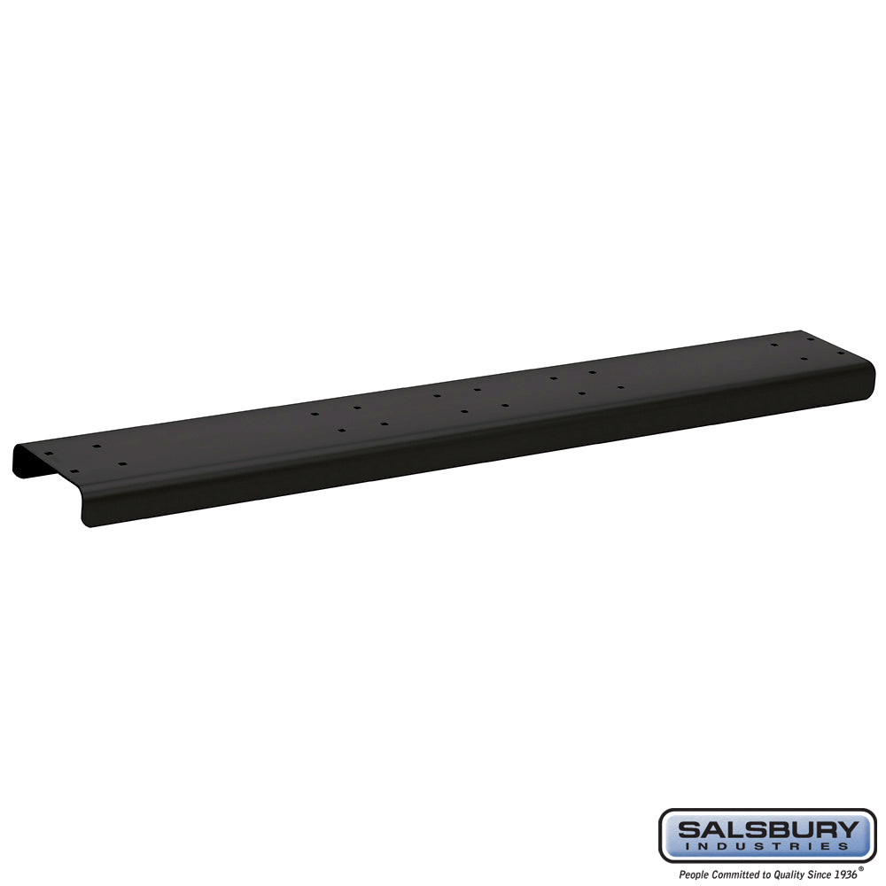 Spreader - 4 Wide - for Rural Mailboxes - Black