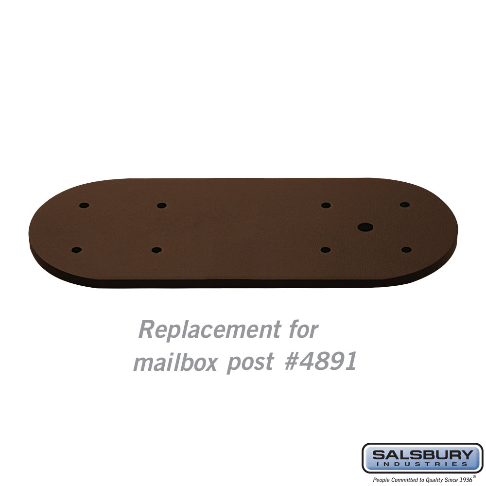 Arm Kit - Replacement for Classic Mailbox Post - 1 Sided - Bronze