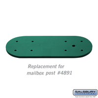 Thumbnail for Arm Kit - Replacement for Classic Mailbox Post - 1 Sided - Green