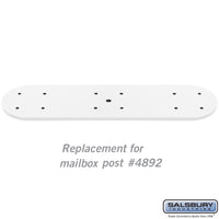 Thumbnail for Arm Kit - Replacement for Classic Mailbox Post - 2 Sided - White