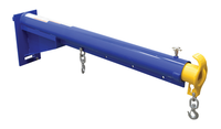 Thumbnail for Steel Carriage Mount Lift Master Boom Class II 4,000 Lb. Capacity Blue and Yellow