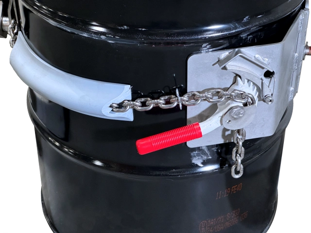 Stainless Steel Vertical-Lift Drum Pourer