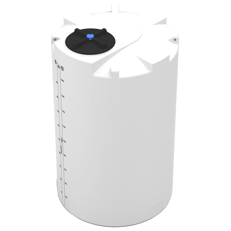 500 GAL PROCHEM® PROCESS CHEMICAL TANK - LPE 1.9 - NATURAL  - DIA 47" x HGT 76" - LID 16"