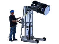 Thumbnail for Stainless Steel Vertical-Lift Drum Pourer