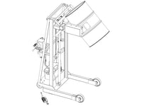 Thumbnail for Stainless Steel Vertical-Lift Drum Pourer