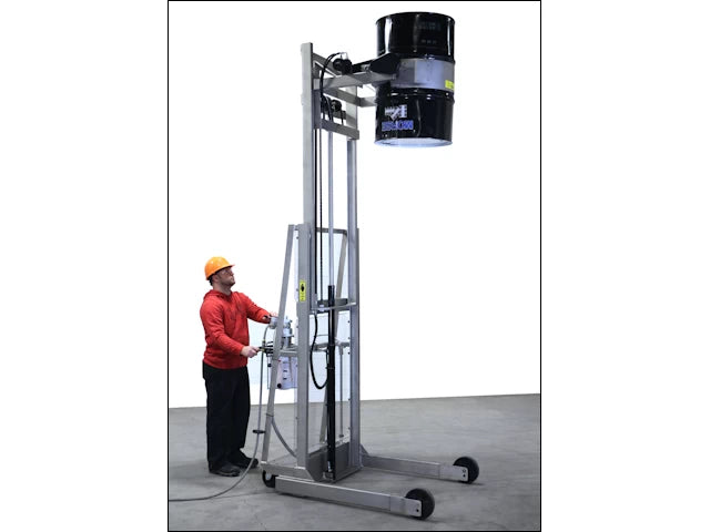 Stainless Steel Vertical-Lift Drum Pourer