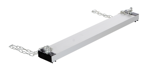 Steel Heavy Duty Magnetic Hanging Sweeper 36 In. Length 75 Lb. Capacity Silver