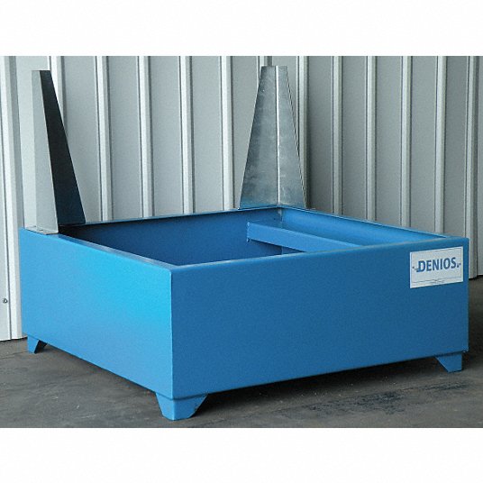 Denios Containment Sump - For 1 Door Vertical Cabinets - Spill Compliant