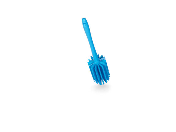 Pipe Brush w/handle, one piece, 3.1", Medium, Blue