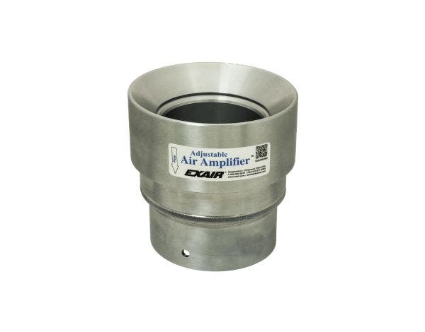 Stainless Steel Adjustable Air Amplifier Only (3" diameter outlet)