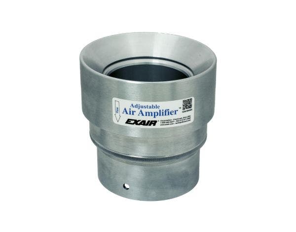 Aluminum Adjustable Air Amplifier Only (2" diameter outlet)