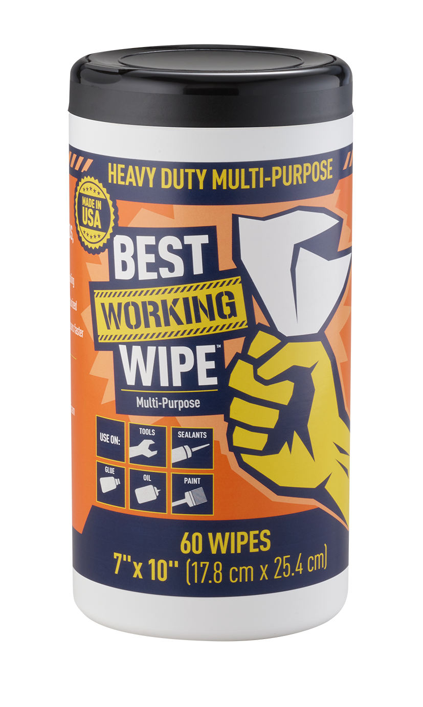 HEAVY DUTY MULTI-PURPOSE WIPES – 60ct