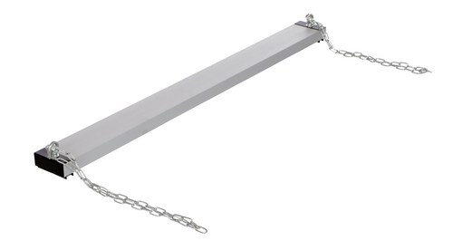 Steel Heavy Duty Magnetic Hanging Sweeper 60 In. Length 120 Lb. Capacity Silver