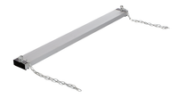 Thumbnail for Steel Heavy Duty Magnetic Hanging Sweeper 60 In. Length 120 Lb. Capacity Silver