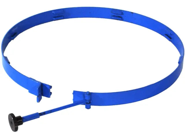 Clamp Collar to Secure Drum Cone to Drum Top. Fits 17-3/8" (44.1 cm) outside diameter drum rim with drum lid removed.