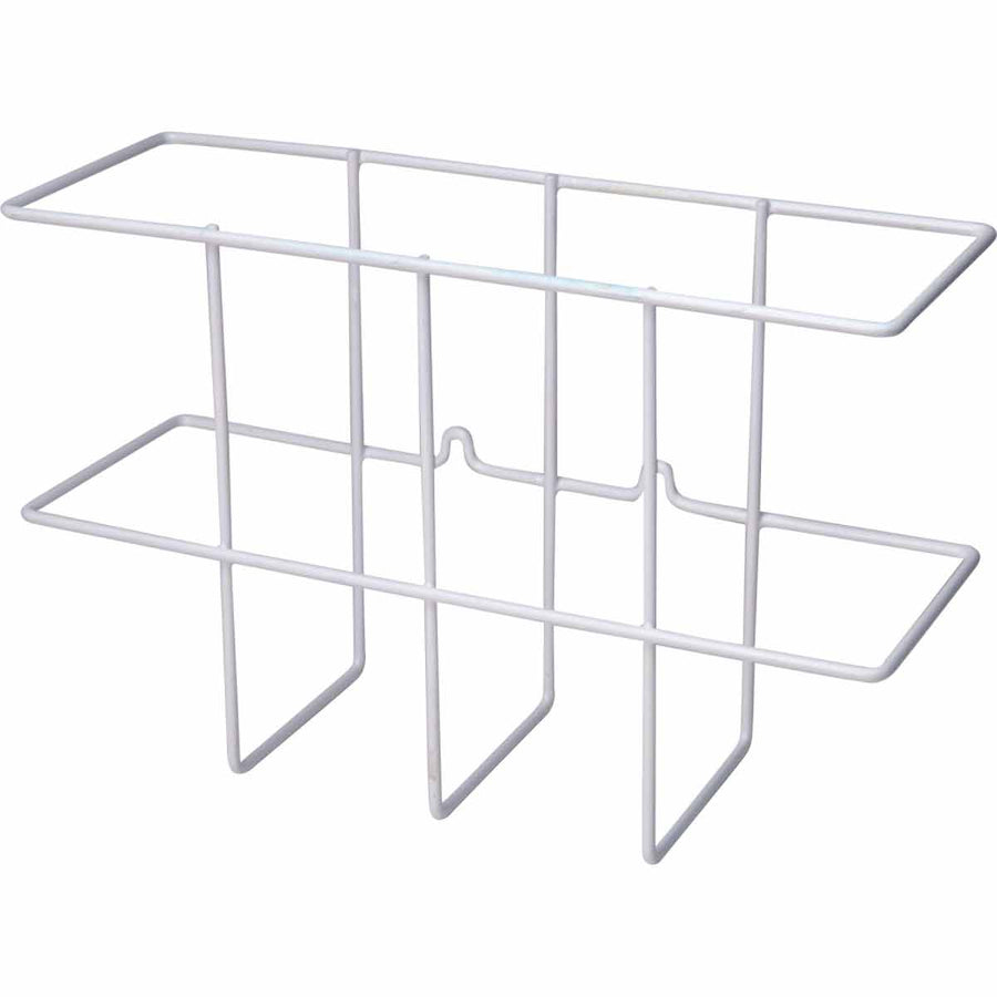 ZING 7199-White Eco Binder Holder, Wire Wall Rack