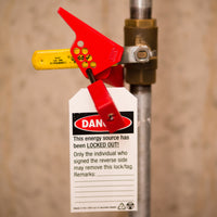 Thumbnail for 7273 1- Piece Steel Small Ball Valve Lockout