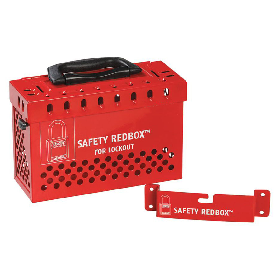 7288 Group Lockout Box-Steel-Wall Mountable