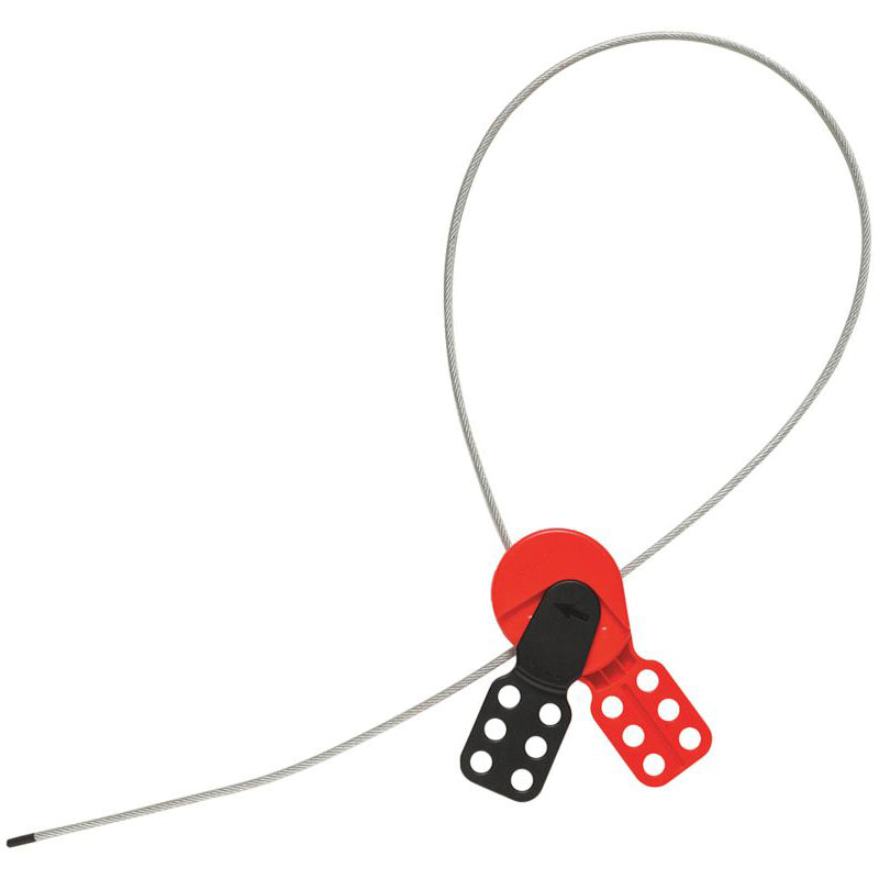 7289 Cable Lockout Hasp with 3 ft Cable