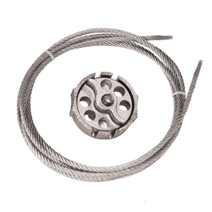 Cable Lockout, 6 ft Steel Cable