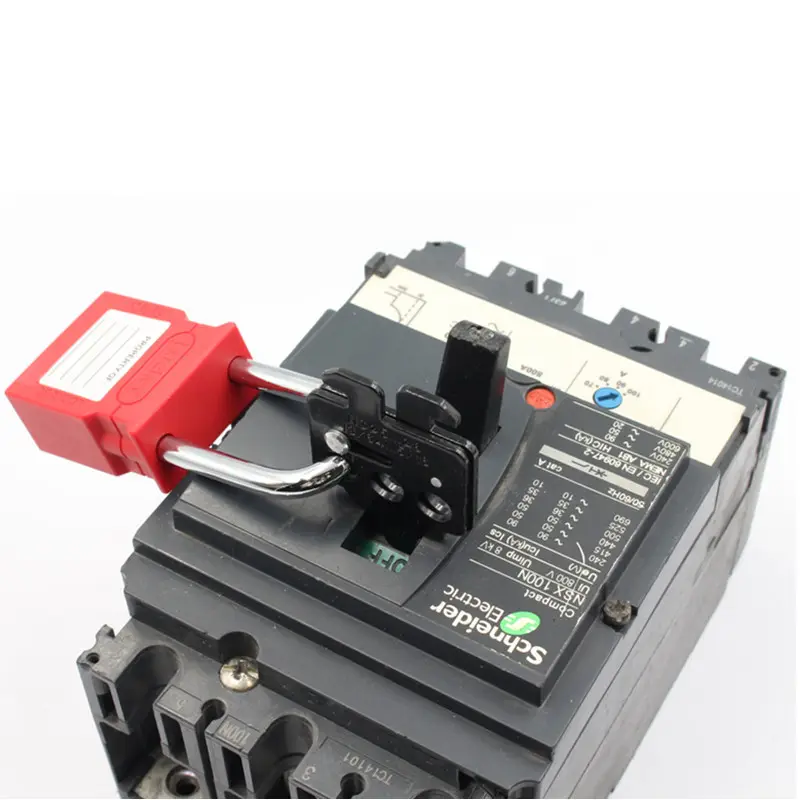 Miniature Circuit Breaker Lockout, Black