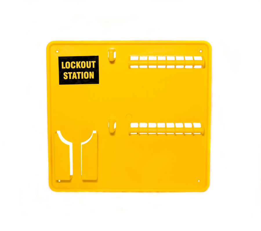 Lockout Station, Unstocked, 16 Lock Capacity