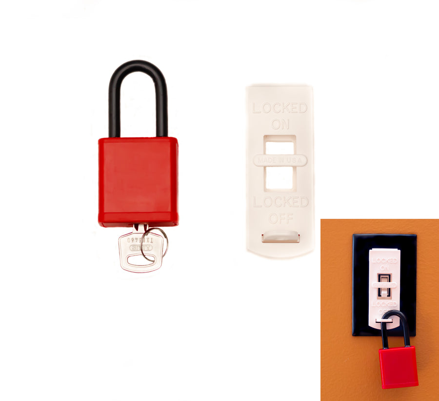 Electrical Wall Switch Lockout Set