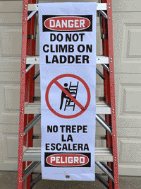 Thumbnail for Ladder Lockout Cover Wrap