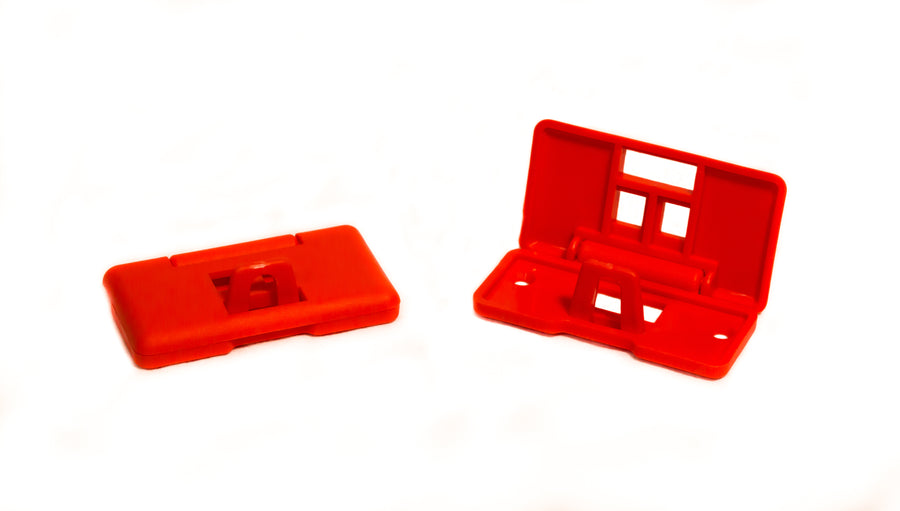 Wall Switch Lockout, Side Hinge, Plastic