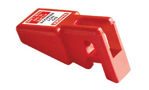 Single-Pole Circuit Breaker Lockout, Plastic