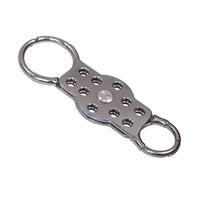 Thumbnail for Lockout Hasp, Aluminum, Double, 10 Hole