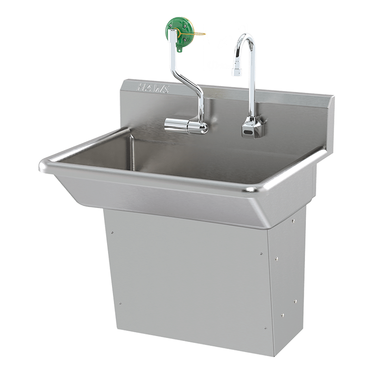 Hand Wash Sink with AXION Eye/Face Wash