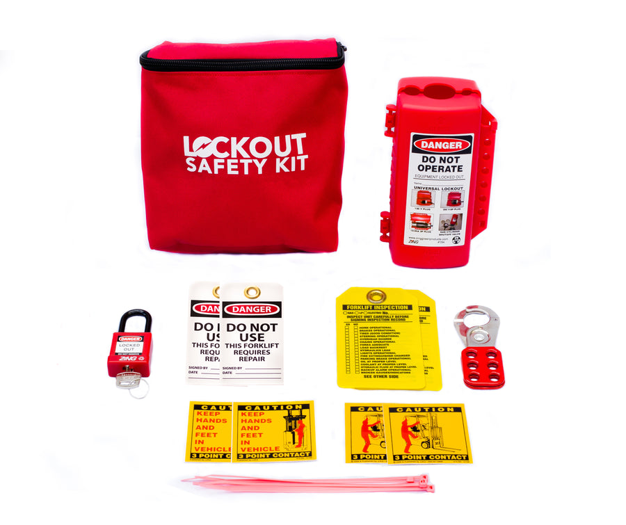 Forklift and Vehicle Lockout Kit - Economy