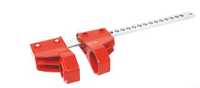 Thumbnail for Blind Flange Lockout, Aluminum with Steel Rod, Small