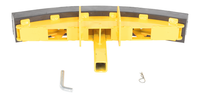 Thumbnail for Steel/Rubber Push Bumper-Attachment to 2 In. Receiver 15 In. x 28 In. x 5-3/4 In. Yellow/Black