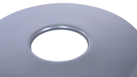 Thumbnail for Galvanized Can Bag Holder 55 Gallon Drum 8 In. Silver