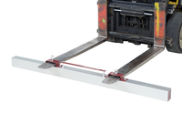 Thumbnail for Steel Forklift Hanging Magnetic Sweeper 72 In. Wide 75 Lb. Capacity Silver